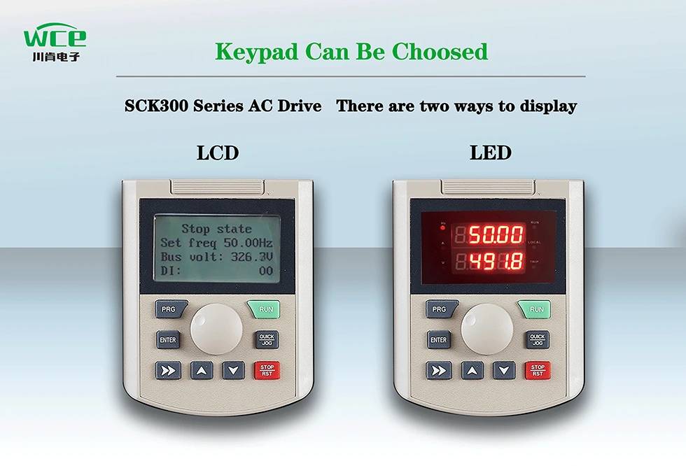 Single Phase Input VFD for AC Motor